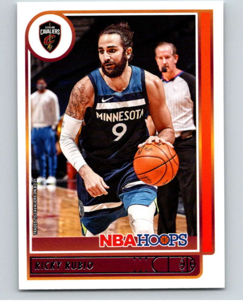 2021-22 Panini Hoops #171 Ricky Rubio Cleveland Cavaliers V87931 Image 1