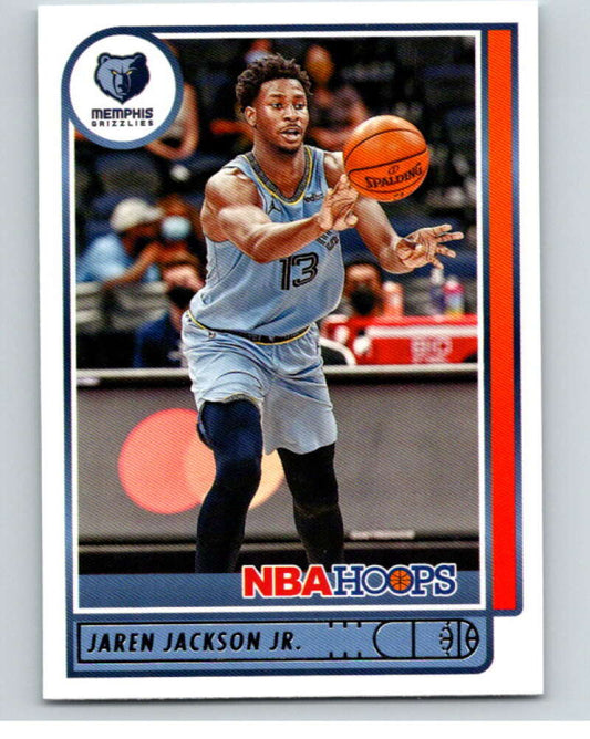 2021-22 Panini Hoops #172 Jaren Jackson Jr.  Memphis Grizzlies  V87932 Image 1