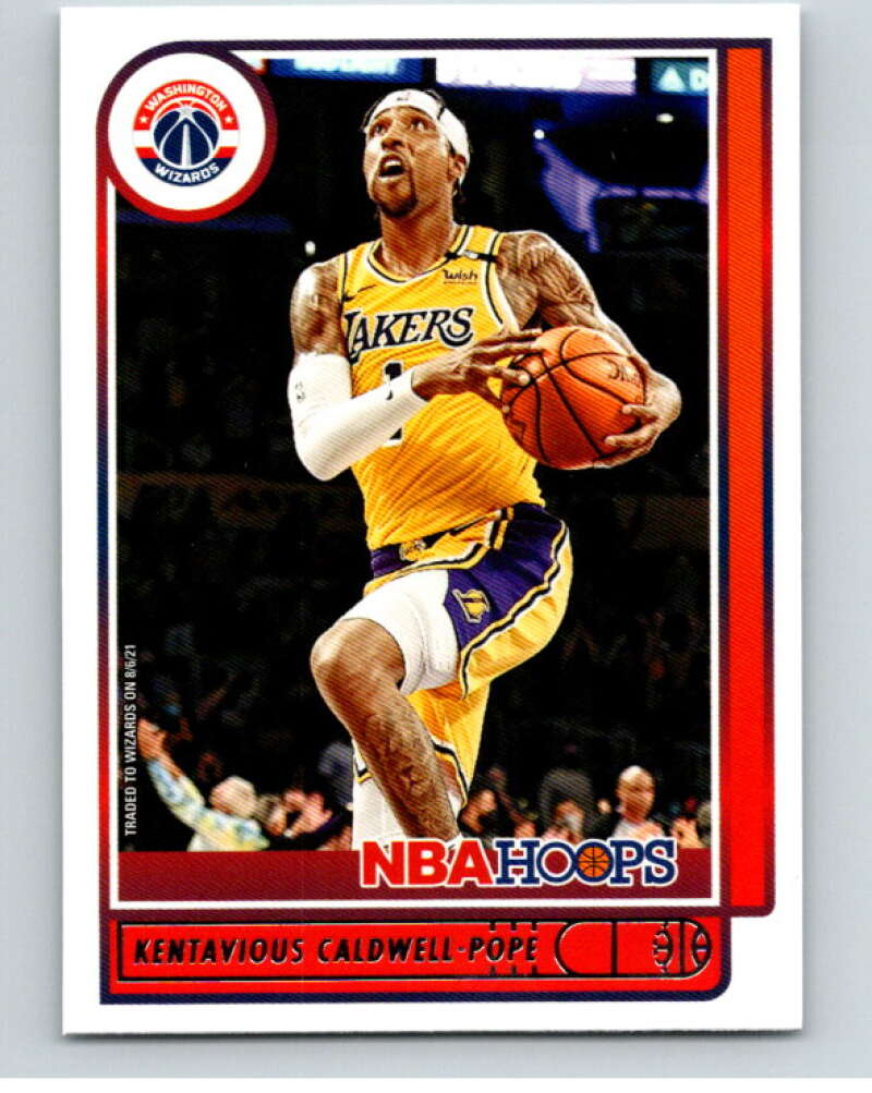 2021-22 Panini Hoops #176 Kentavious Caldwell-Pope Wizards V87933 Image 1