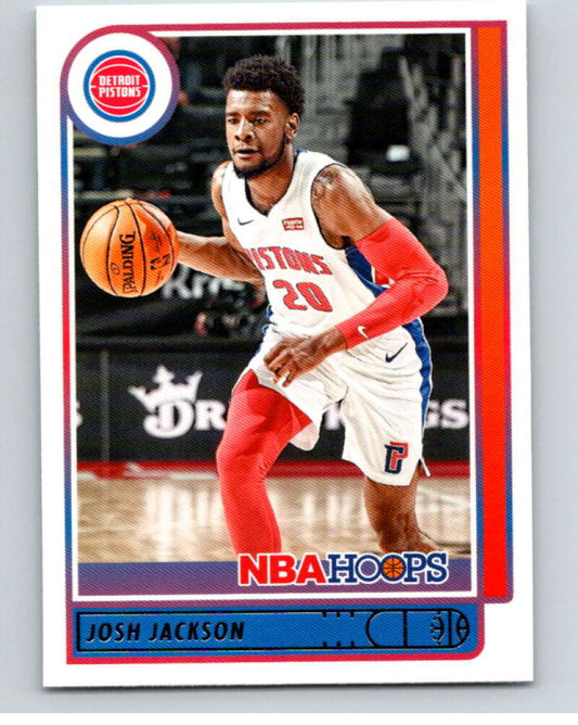2021-22 Panini Hoops #185 Josh Jackson  Detroit Pistons  V87938 Image 1