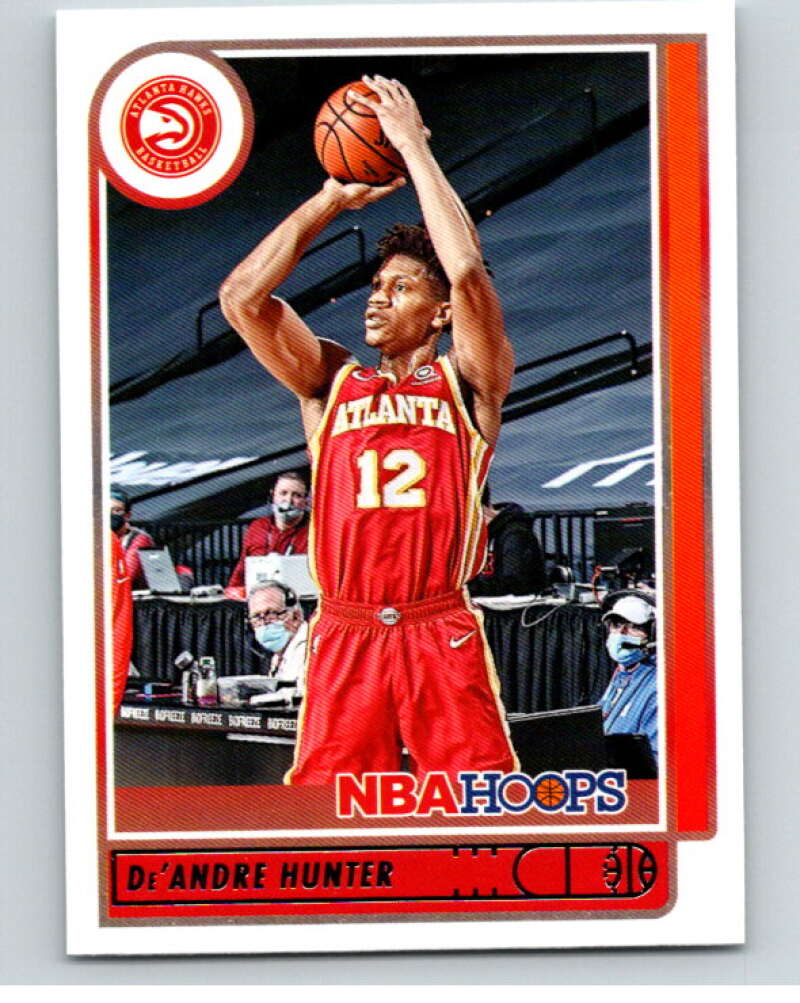 2021-22 Panini Hoops #188 De'Andre Hunter Atlanta Hawks V87942 Image 1