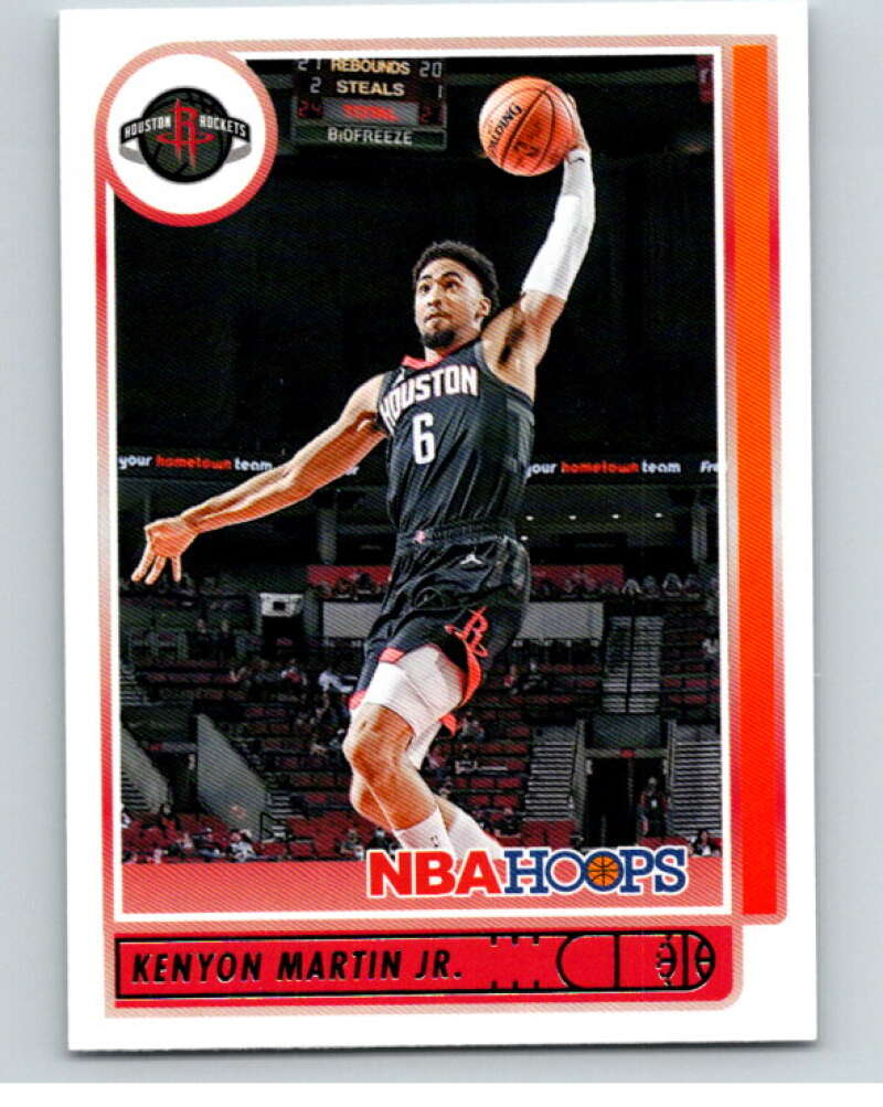2021-22 Panini Hoops #194 Kenyon Martin Jr. Houston Rockets V87944 Image 1