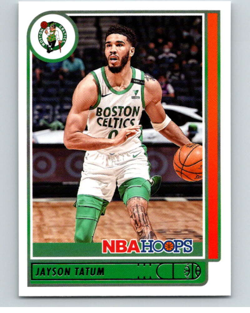 2021-22 Panini Hoops #197 Jayson Tatum Boston Celtics V87947 Image 1