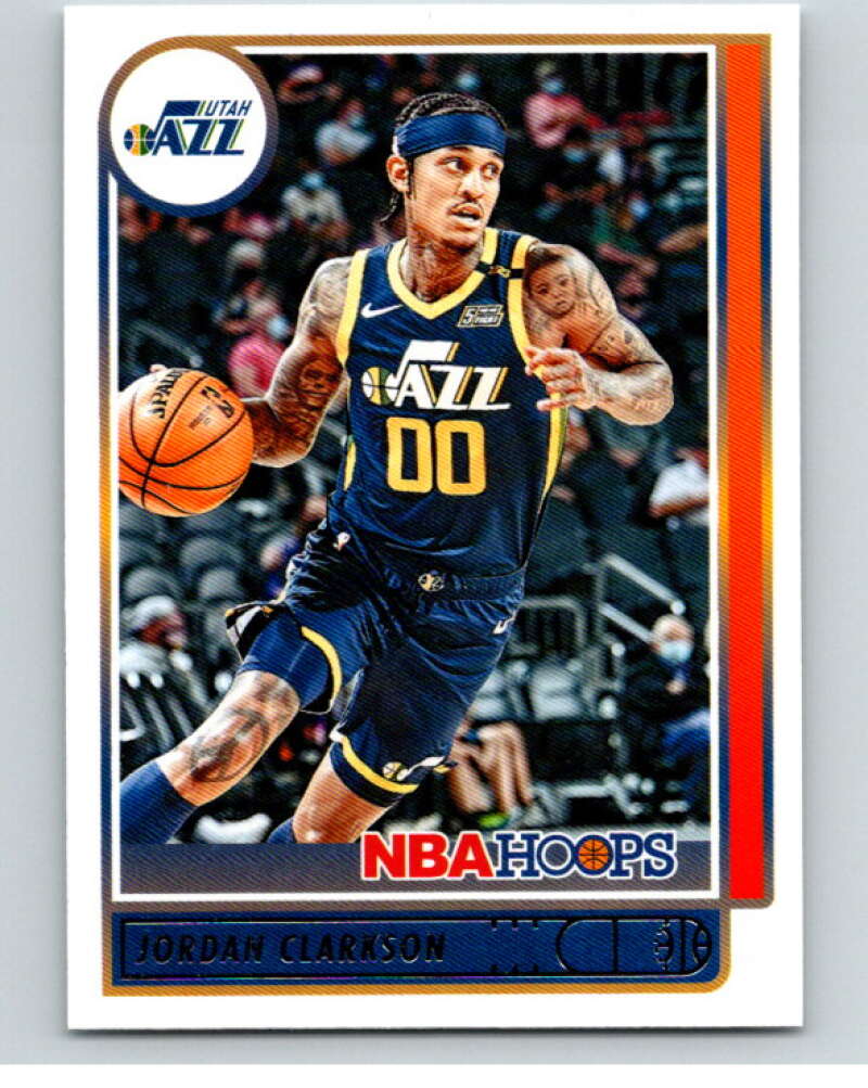 2021-22 Panini Hoops #199 Jordan Clarkson Utah Jazz V87948 Image 1