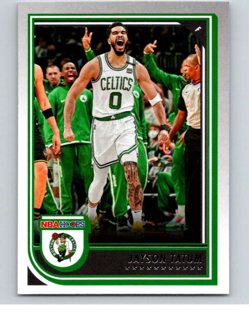 2022-23 Panini NBA Hoops #1 Jayson Tatum Boston Celtics V87950 Image 1