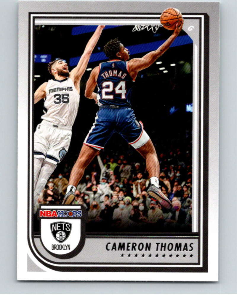 2022-23 Panini NBA Hoops #14 Cameron Thomas Brooklyn Nets V87956 Image 1
