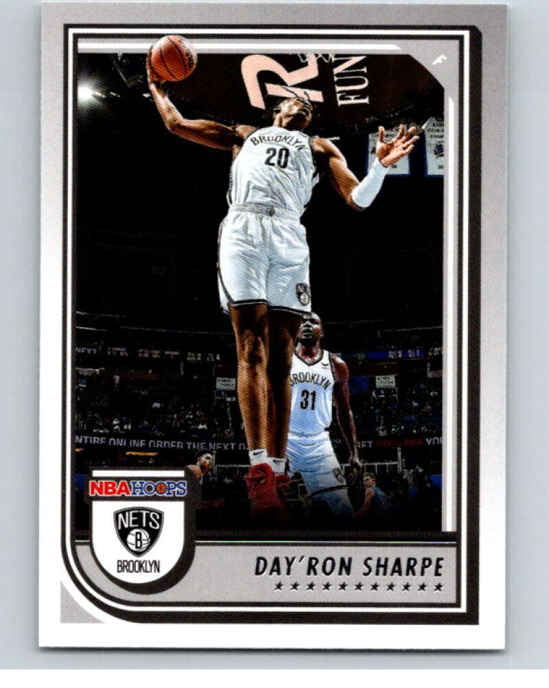 2022-23 Panini NBA Hoops #17 Day'Ron Sharpe Brooklyn Nets V87959 Image 1