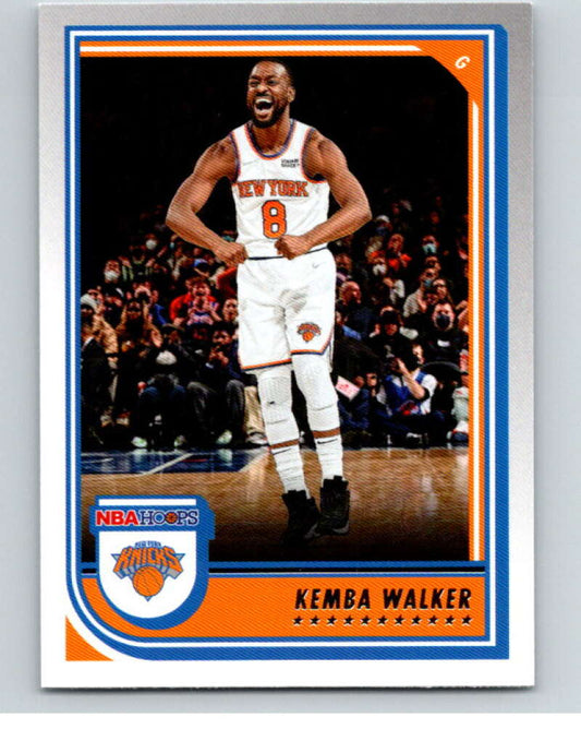2022-23 Panini NBA Hoops #22 Kemba Walker  New York Knicks  V87964 Image 1
