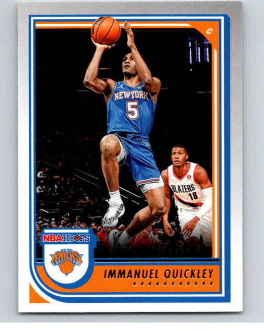 2022-23 Panini NBA Hoops #28 Immanuel Quickley  New York Knicks  V87965 Image 1