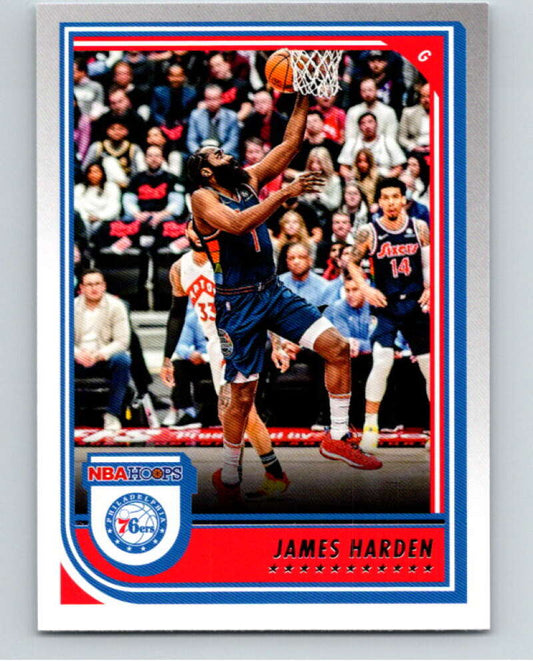 2022-23 Panini NBA Hoops #29 James Harden  Philadelphia 76ers  V87966 Image 1