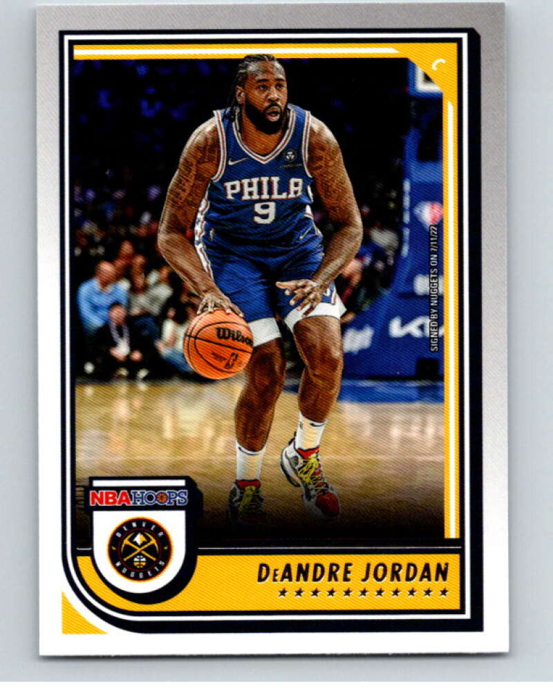 2022-23 Panini NBA Hoops #35 DeAndre Jordan Denver Nuggets V87970 Image 1