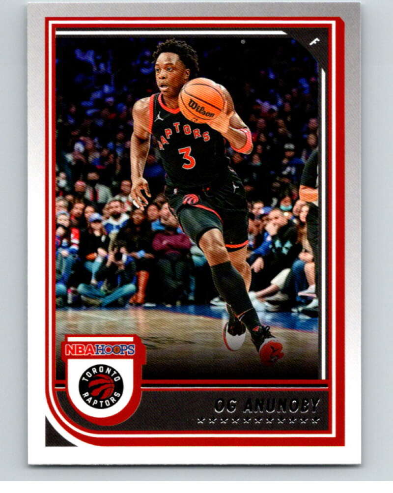 2022-23 Panini NBA Hoops #36 OG Anunoby Toronto Raptors V87971 Image 1