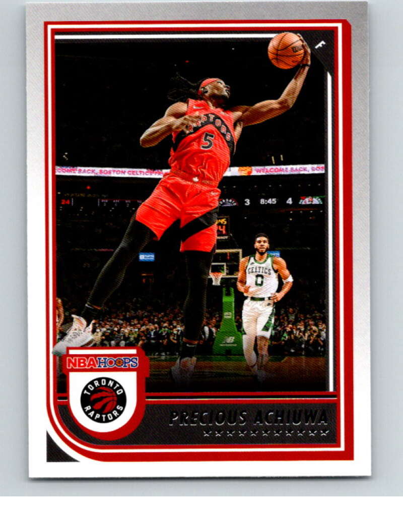 2022-23 Panini NBA Hoops #41 Precious Achiuwa Raptors V87973 Image 1