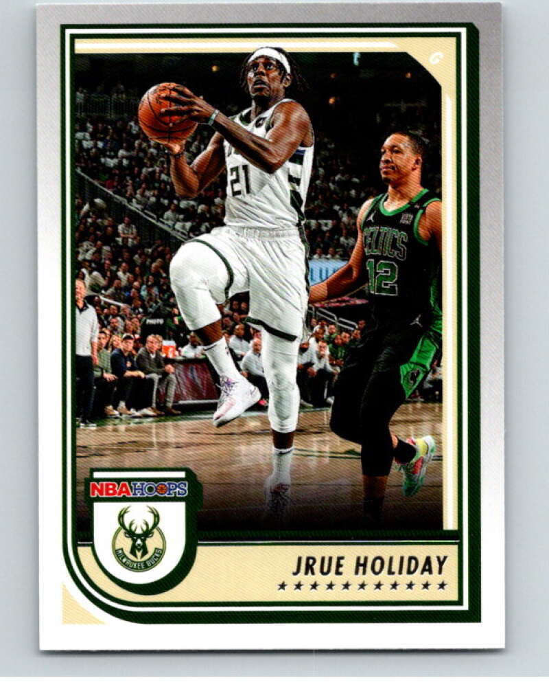 2022-23 Panini NBA Hoops #46 Jrue Holiday Milwaukee Bucks V87977 Image 1