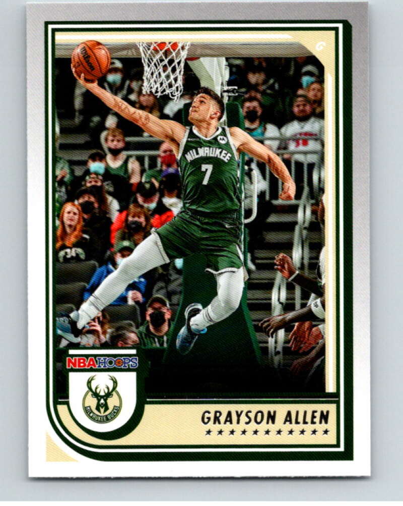 2022-23 Panini NBA Hoops #47 Grayson Allen Milwaukee Bucks V87978 Image 1