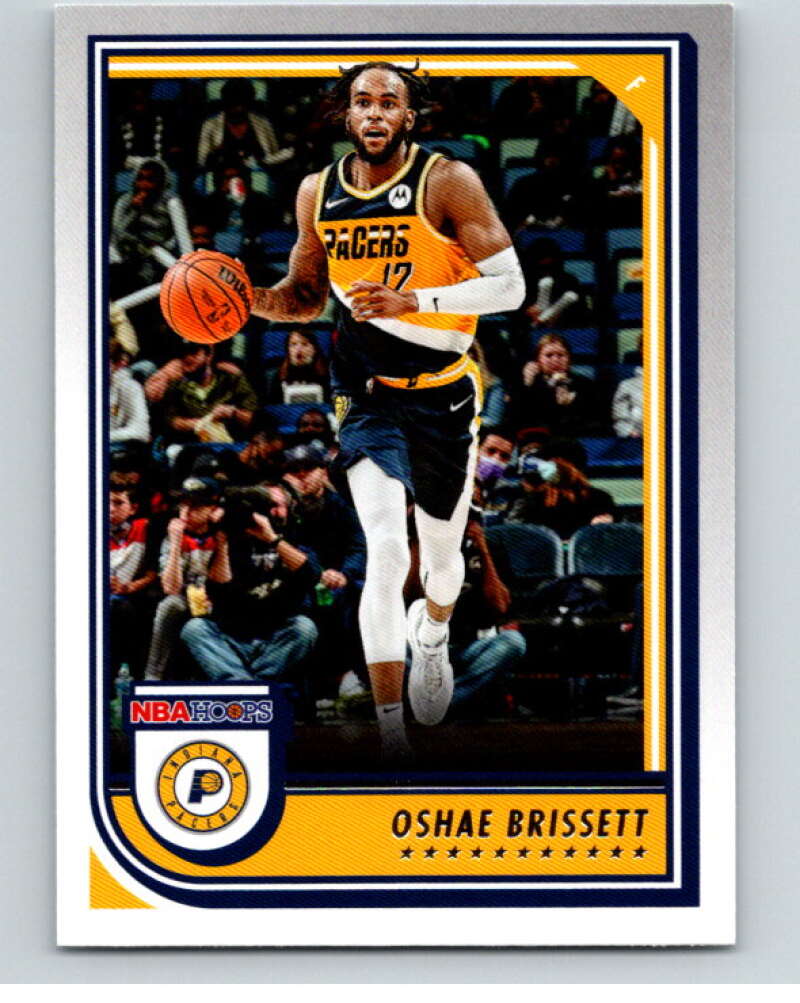 2022-23 Panini NBA Hoops #57 Oshae Brissett Indiana Pacers V87980 Image 1