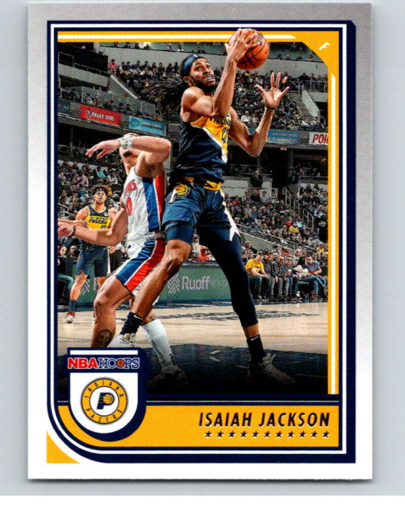 2022-23 Panini NBA Hoops #58 Isaiah Jackson Indiana Pacers V87981 Image 1
