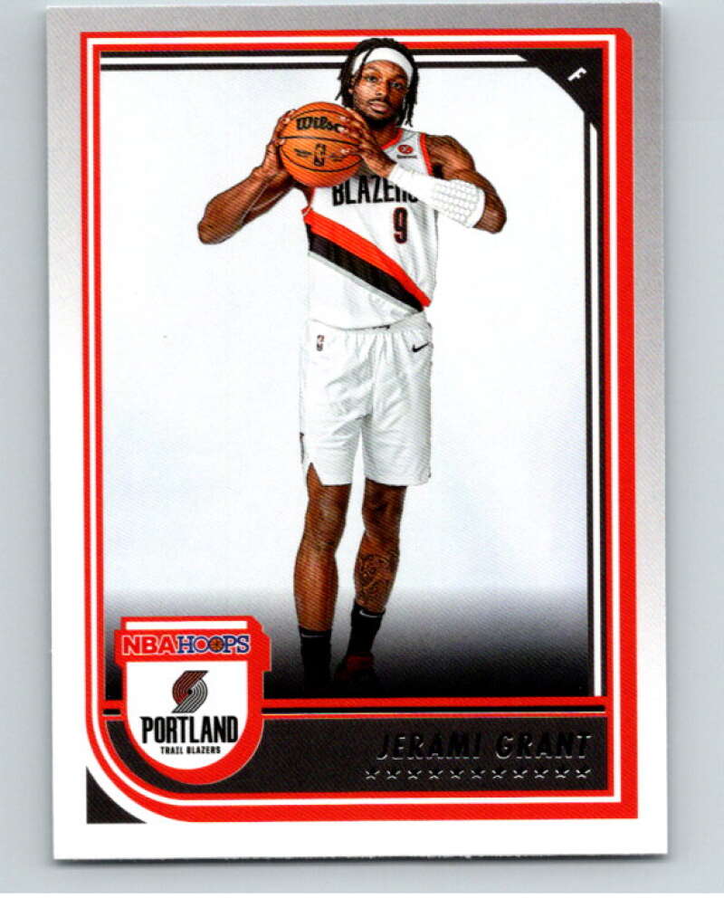 2022-23 Panini NBA Hoops #60 Jerami Grant Portland Trail Blazers V87983 Image 1