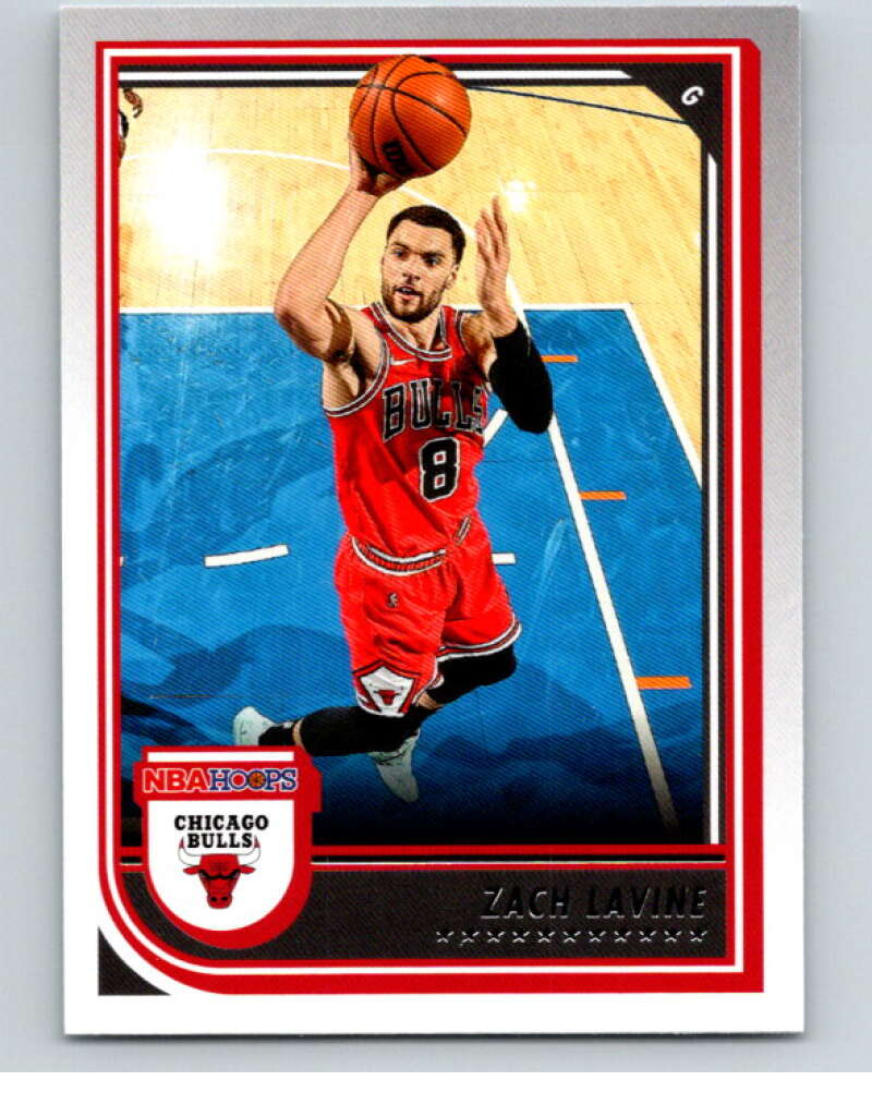 2022-23 Panini NBA Hoops #74 Zach LaVine Chicago Bulls V87990 Image 1