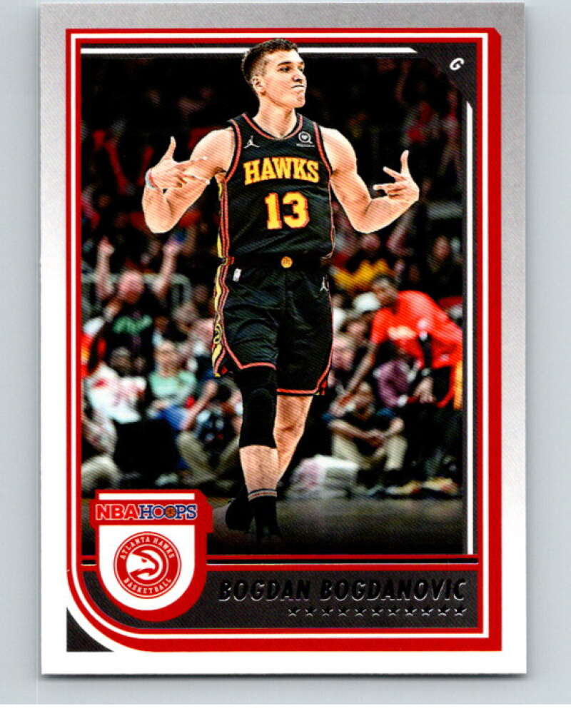 2022-23 Panini NBA Hoops #84 Bogdan Bogdanovic Atlanta Hawks V87995 Image 1