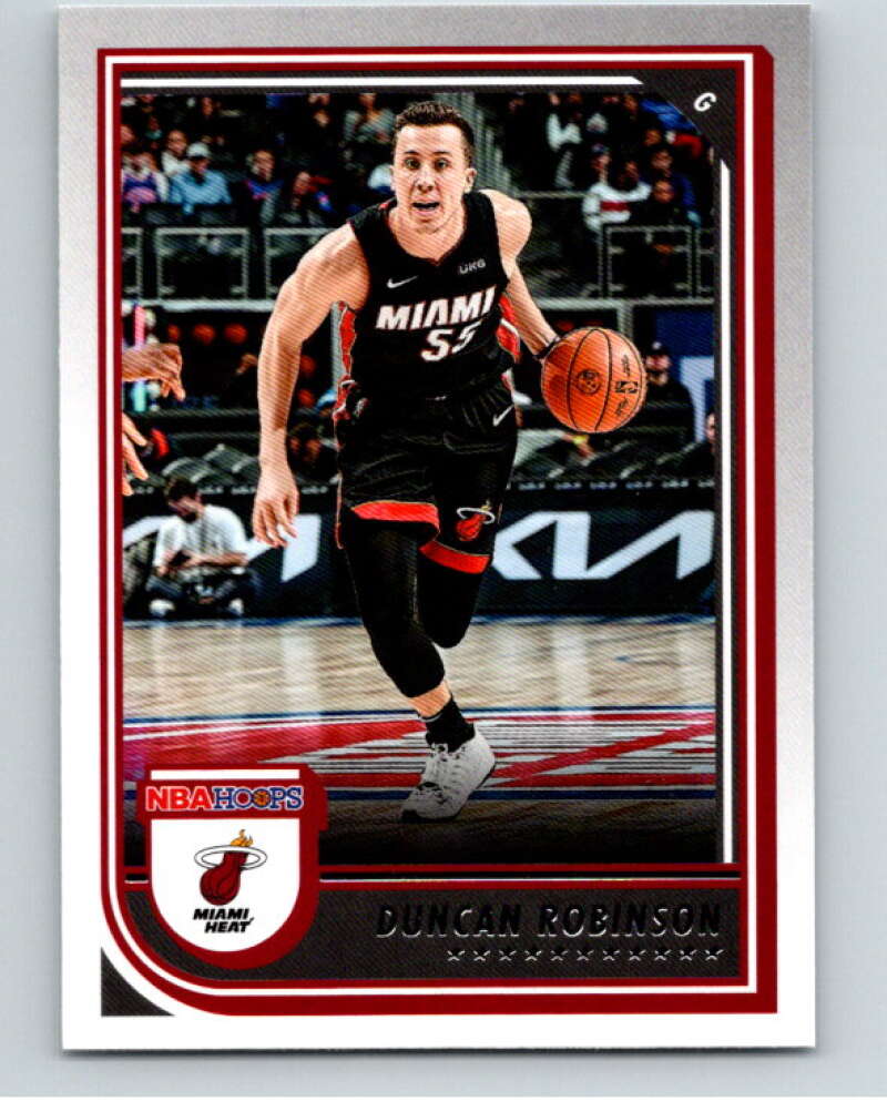 2022-23 Panini NBA Hoops #98 Duncan Robinson Miami Heat V88002 Image 1