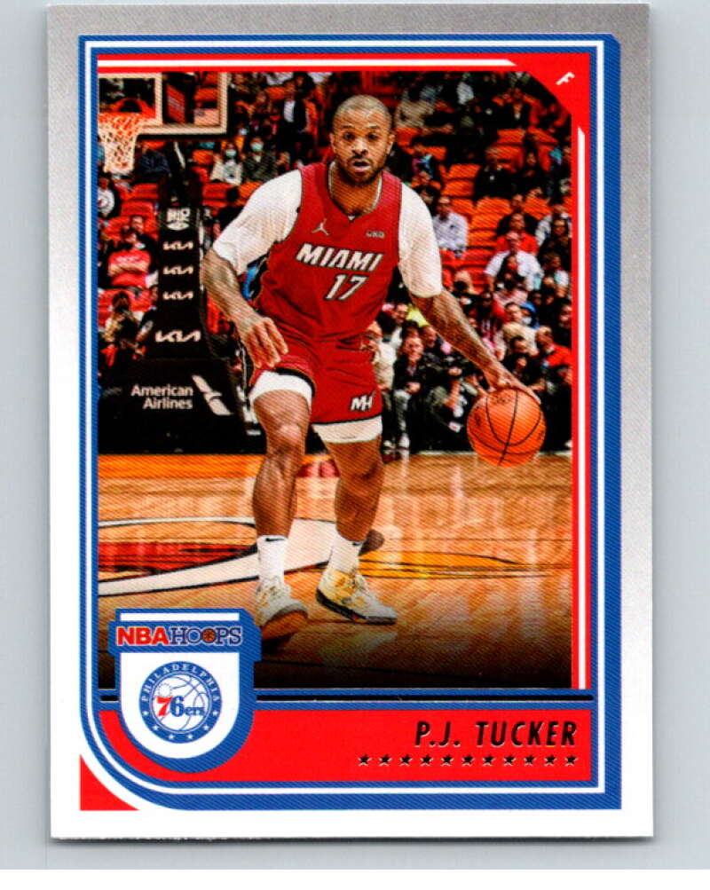 2022-23 Panini NBA Hoops #101 P.J. Tucker Philadelphia 76ers V88005 Image 1