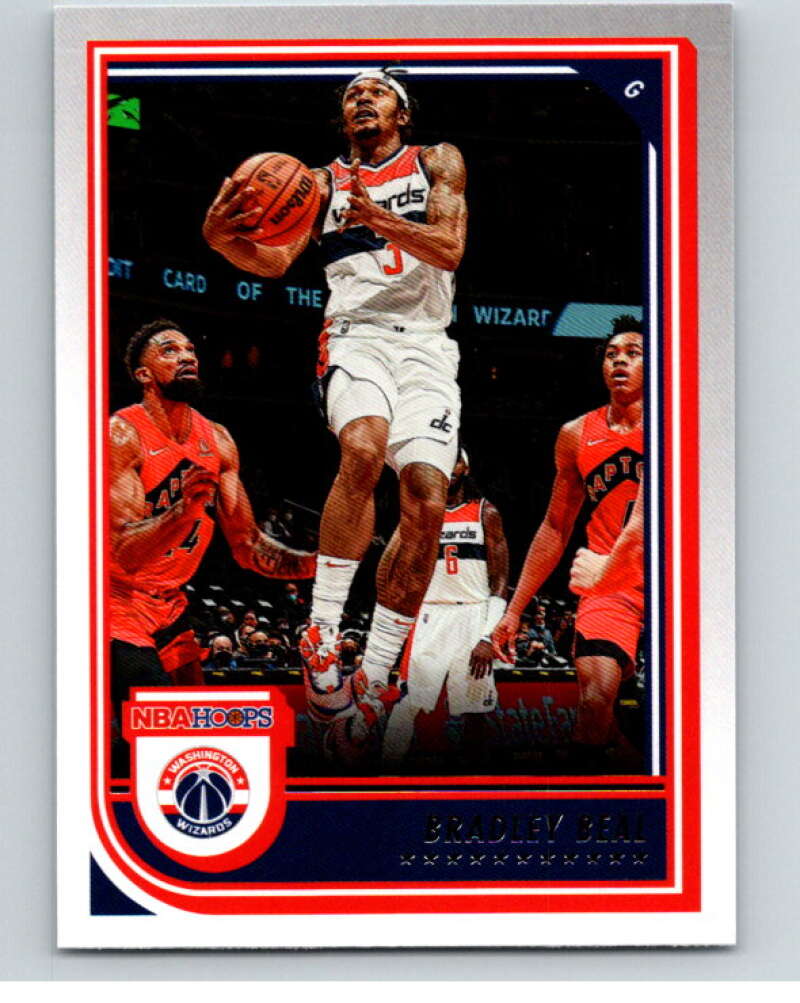 2022-23 Panini NBA Hoops #112 Bradley Beal Washington Wizards V88012 Image 1