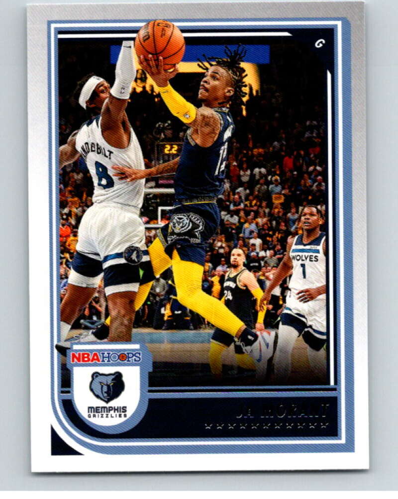 2022-23 Panini NBA Hoops #133 Ja Morant Memphis Grizzlies V88022 Image 1