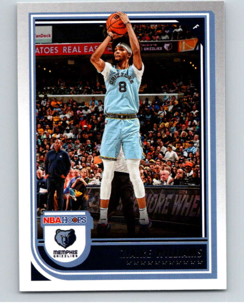 2022-23 Panini NBA Hoops #138 Ziaire Williams Memphis Grizzlies V88025 Image 1