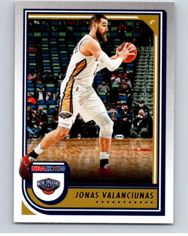 2022-23 Panini NBA Hoops #143 Jonas Valanciunas Pelicans V88028 Image 1