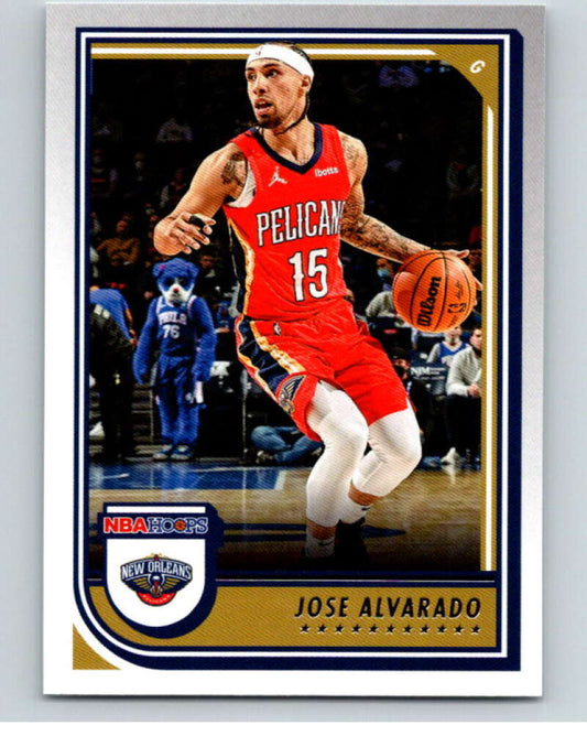 2022-23 Panini NBA Hoops #148 Jose Alvarado  New Orleans Pelicans  V88029 Image 1