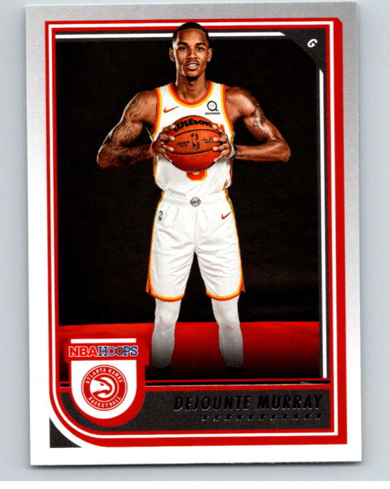 2022-23 Panini NBA Hoops #150 Dejounte Murray Atlanta Hawks V88031 Image 1