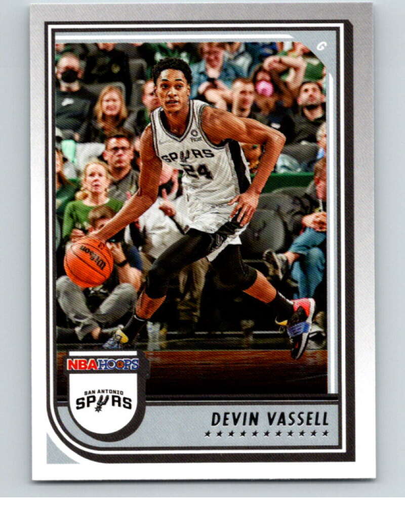 2022-23 Panini NBA Hoops #152 Devin Vassell San Antonio Spurs V88033 Image 1