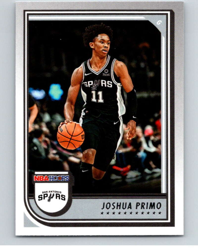 2022-23 Panini NBA Hoops #154 Joshua Primo San Antonio Spurs V88036 Image 1