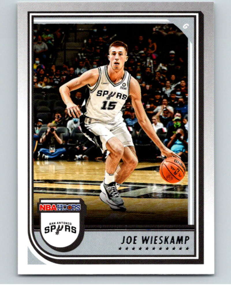 2022-23 Panini NBA Hoops #156 Joe Wieskamp San Antonio Spurs V88038 Image 1