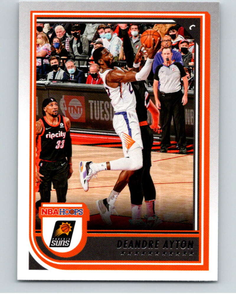 2022-23 Panini NBA Hoops #166 Deandre Ayton Phoenix Suns V88041 Image 1