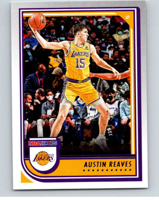 2022-23 Panini NBA Hoops #176 Austin Reaves  Los Angeles Lakers  V88046 Image 1