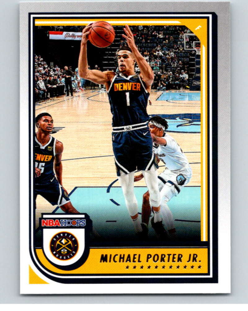 2022-23 Panini NBA Hoops #191 Michael Porter Jr. Denver Nuggets V88054 Image 1