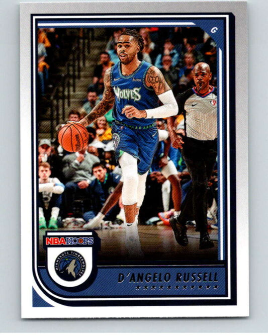 2022-23 Panini NBA Hoops #196 D'Angelo Russell Timberwolves  V88058 Image 1