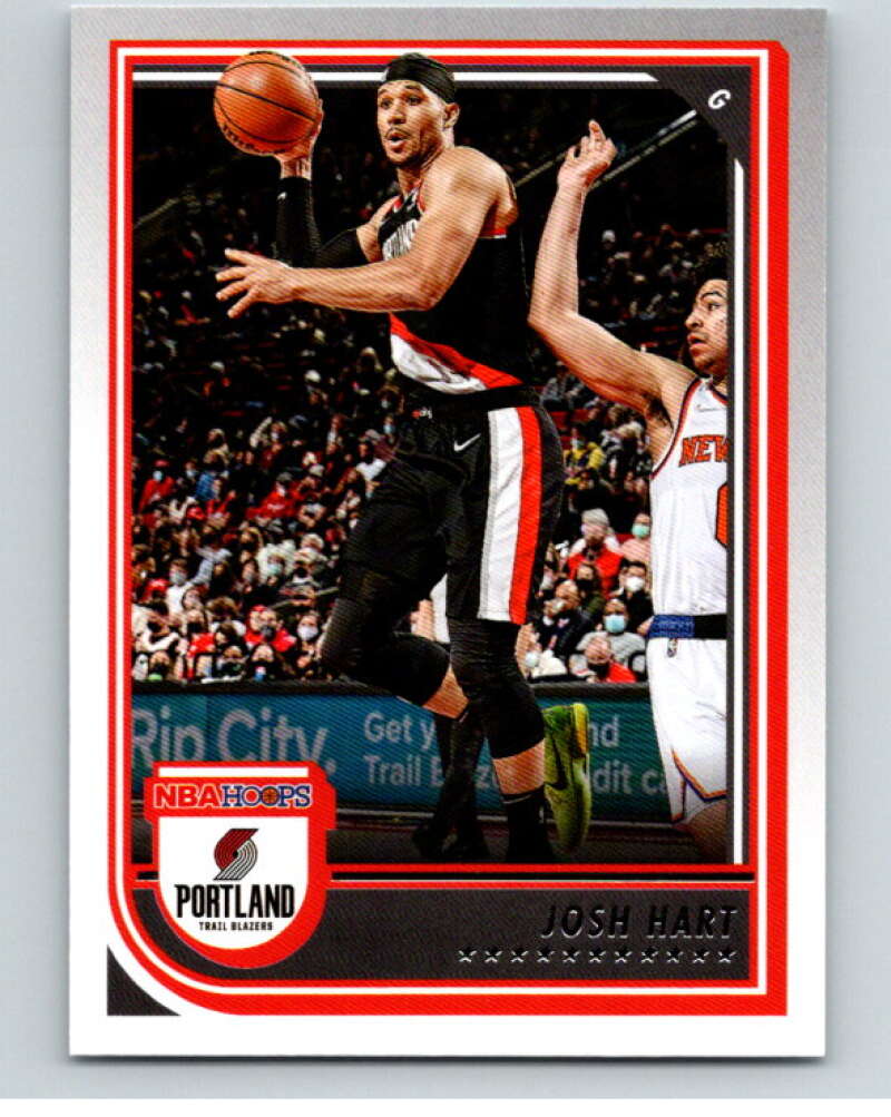 2022-23 Panini NBA Hoops #209 Josh Hart Portland Trail Blazers V88063 Image 1