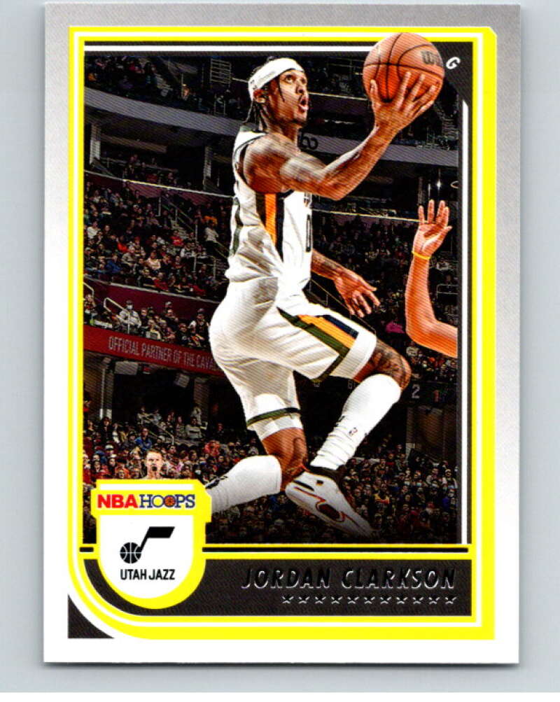 2022-23 Panini NBA Hoops #219 Jordan Clarkson Utah Jazz V88069 Image 1
