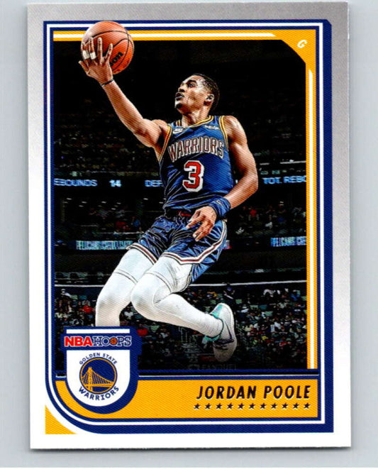2022-23 Panini NBA Hoops #226 Jordan Poole Warriors  V88074 Image 1
