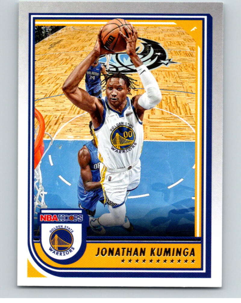 2022-23 Panini NBA Hoops #229 Jonathan Kuminga Warriors V88075 Image 1