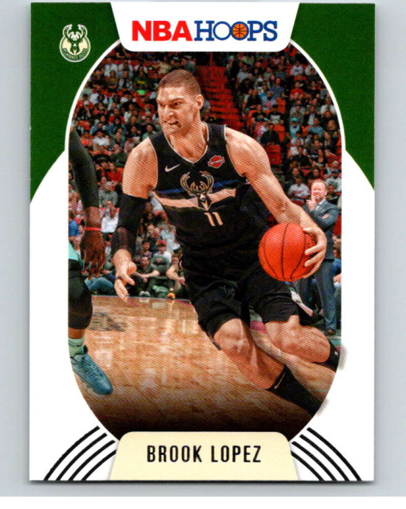 2020-21 Panini Hoops #6 Brook Lopez Milwaukee Bucks V88082 Image 1