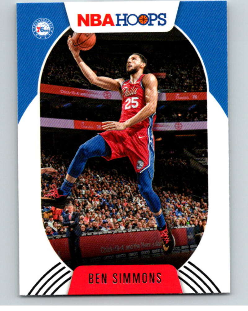 2020-21 Panini Hoops #49 Ben Simmons Philadelphia 76ers V88107 Image 1