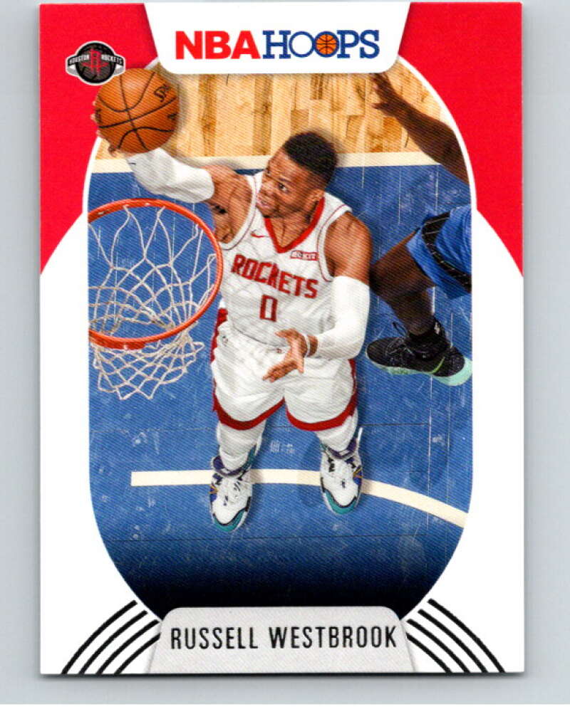2020-21 Panini Hoops #60 Russell Westbrook Houston Rockets V88114 Image 1
