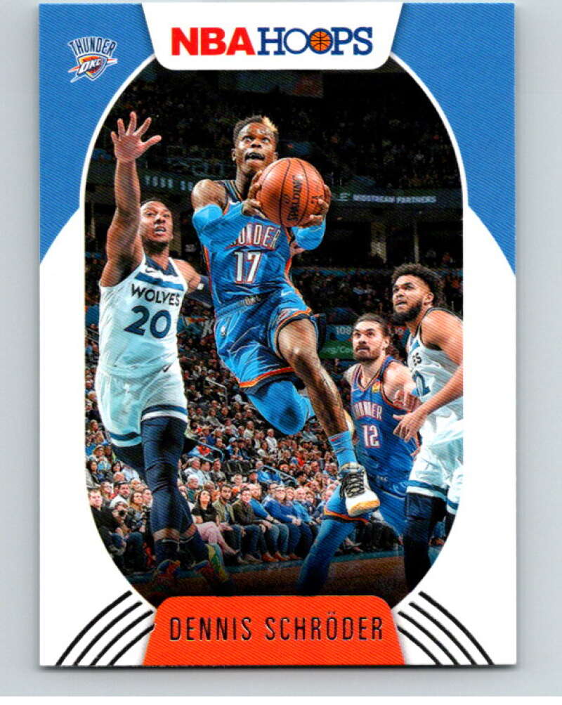 2020-21 Panini Hoops #65 Dennis Schroder Oklahoma City Thunder V88118 Image 1