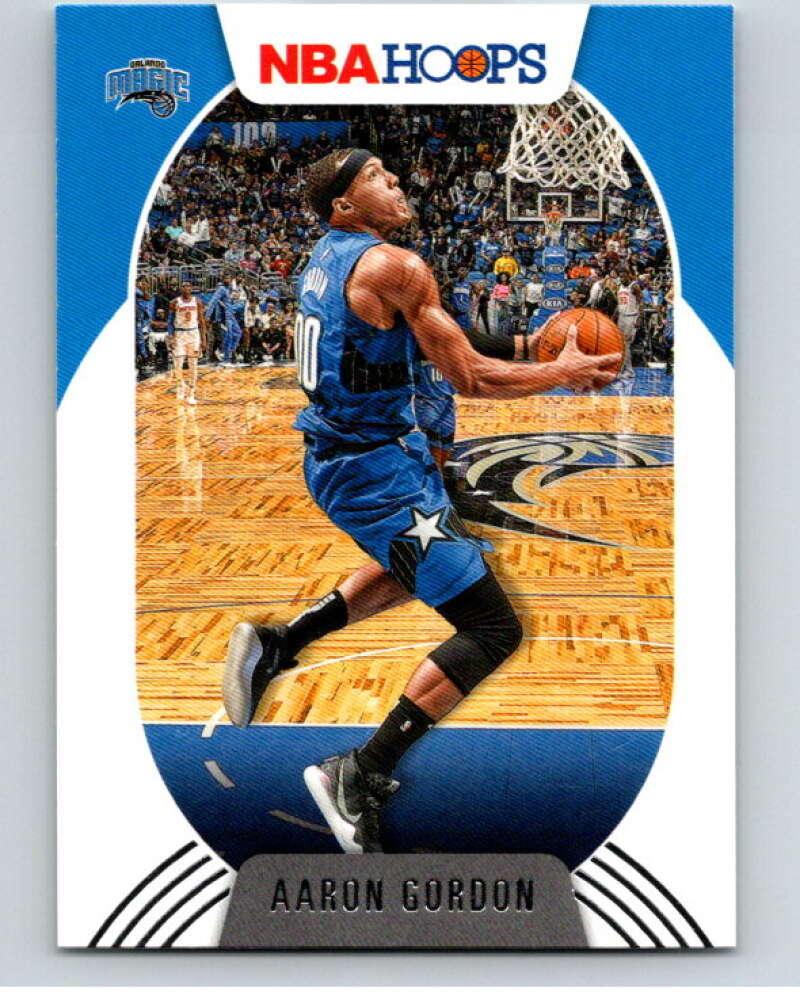 2020-21 Panini Hoops #106 Aaron Gordon Orlando Magic V88145 Image 1