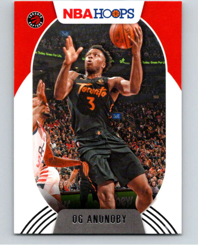 2020-21 Panini Hoops #123 OG Anunoby Toronto Raptors V88160 Image 1