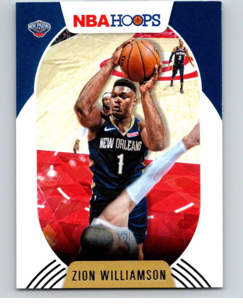 2020-21 Panini Hoops #163 Zion Williamson New Orleans Pelicans V88186 Image 1